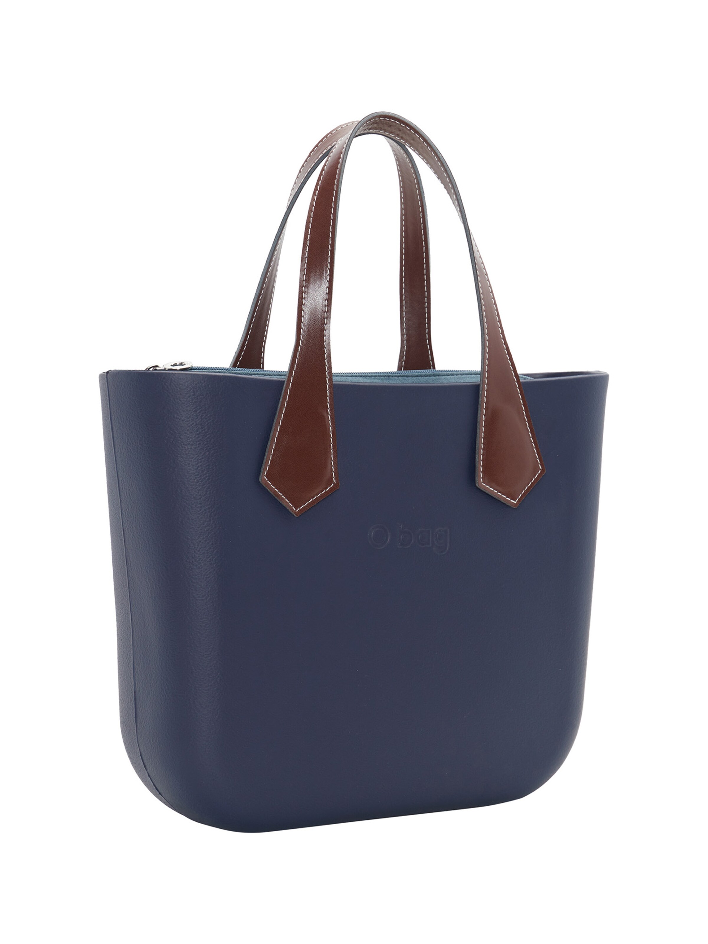 O bag Handtasche in Blau