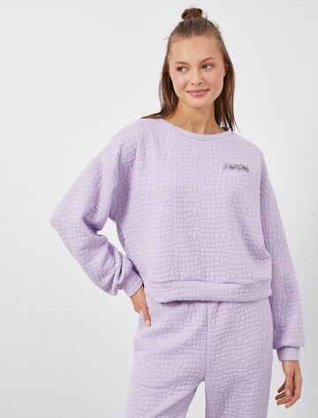 Koton Pajama shirt in Purple: front