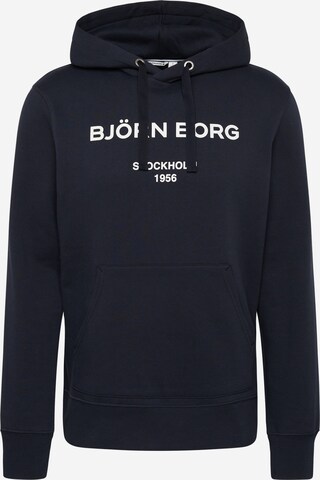 BJÖRN BORG Sports sweatshirt in Blue: front