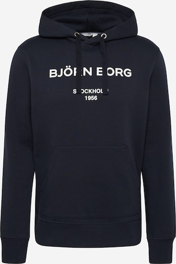 BJÖRN BORG Sportska sweater majica u noćno plava / prljavo bijela, Pregled proizvoda