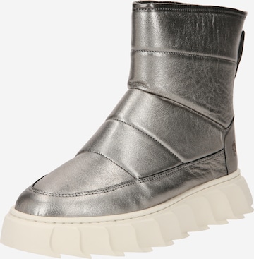 Apple of Eden Ankle Boots 'Lena' in Silver: front