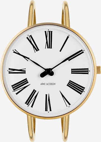 Arne Jacobsen Analog Watch ' ' in Gold: front