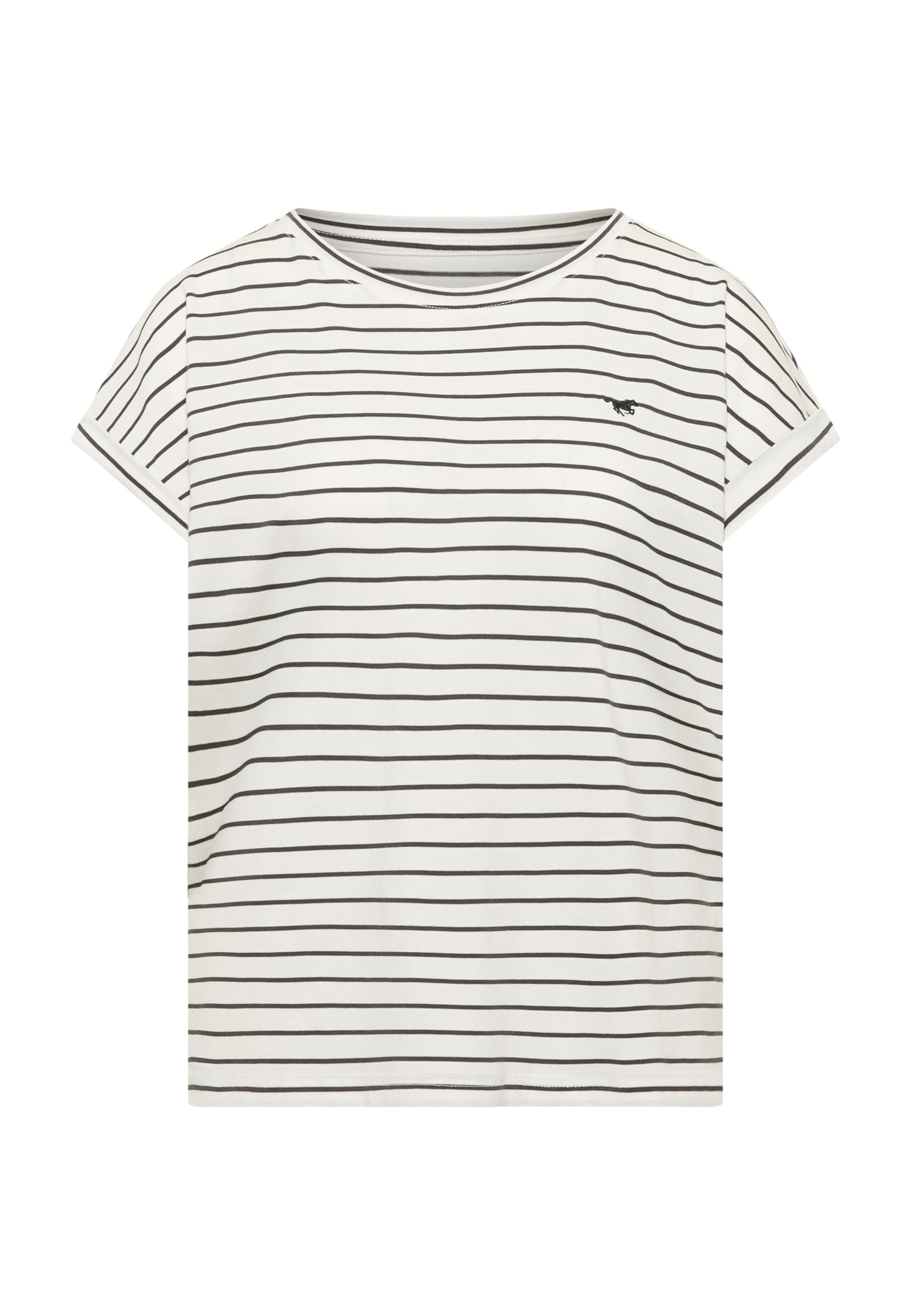 MUSTANG Shirt 'Lesley' in Weiß: Vorderseite