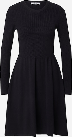 juoda ABOUT YOU Megzta suknelė 'Claire': priekis
