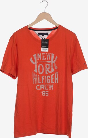 TOMMY HILFIGER Shirt in XL in Orange: front