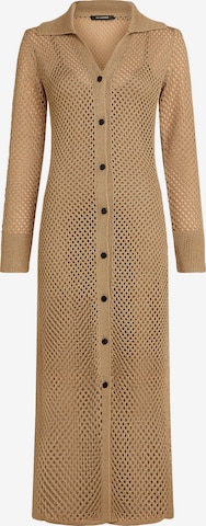 Karl Lagerfeld Puseromekko värissä ruskea: etupuoli