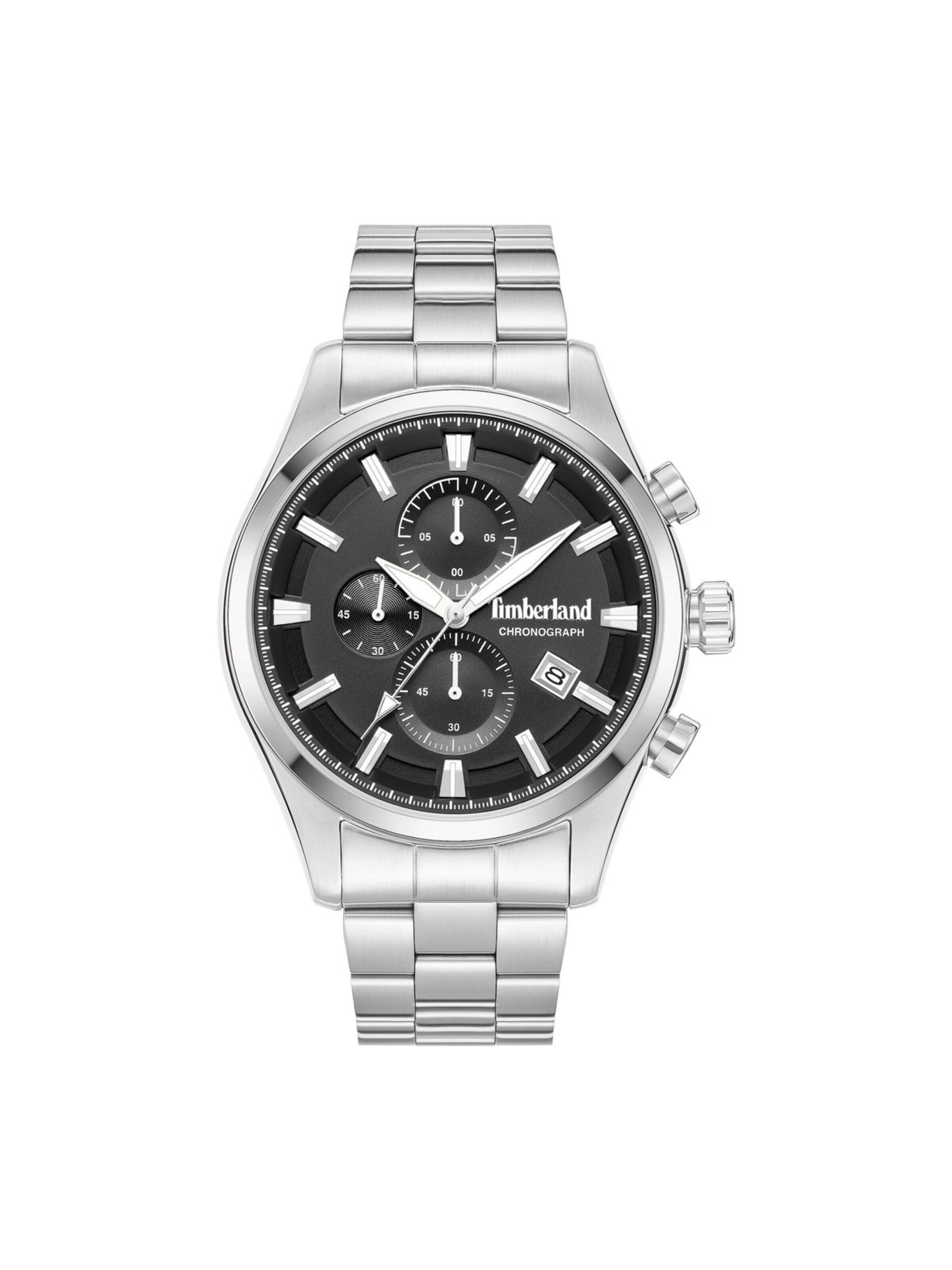 TIMBERLAND Analoog horloge 'Chronograph Ashmont' in Zilver: voorkant
