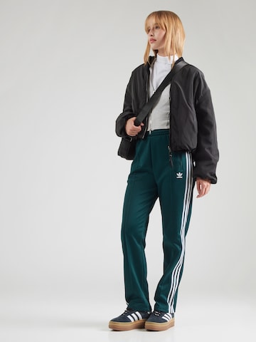 ADIDAS ORIGINALS Regular Trousers 'Beckenbauer' in Green