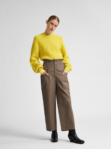 SELECTED FEMME Sweater in Yellow