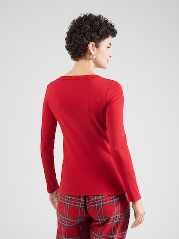 Hunkemöller - Camiseta para dormir en rojo