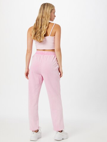 River Island Tapered Pants 'PREMIUM' in Pink