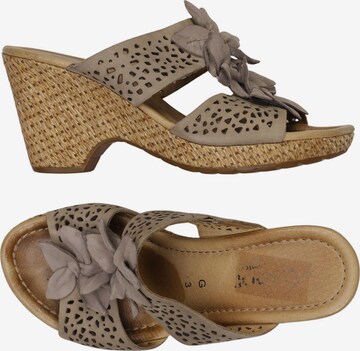 GABOR Sandalen 35,5 in Beige: Vorderseite