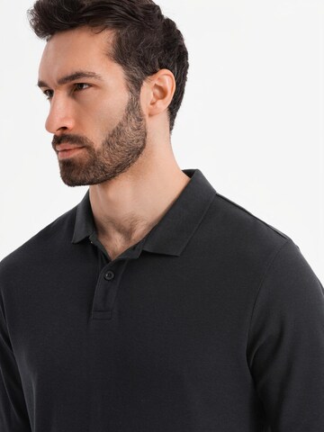Ombre Shirt in Black
