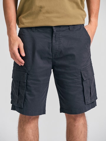 Loosefit Pantaloni cargo di Funky Buddha in grigio: frontale