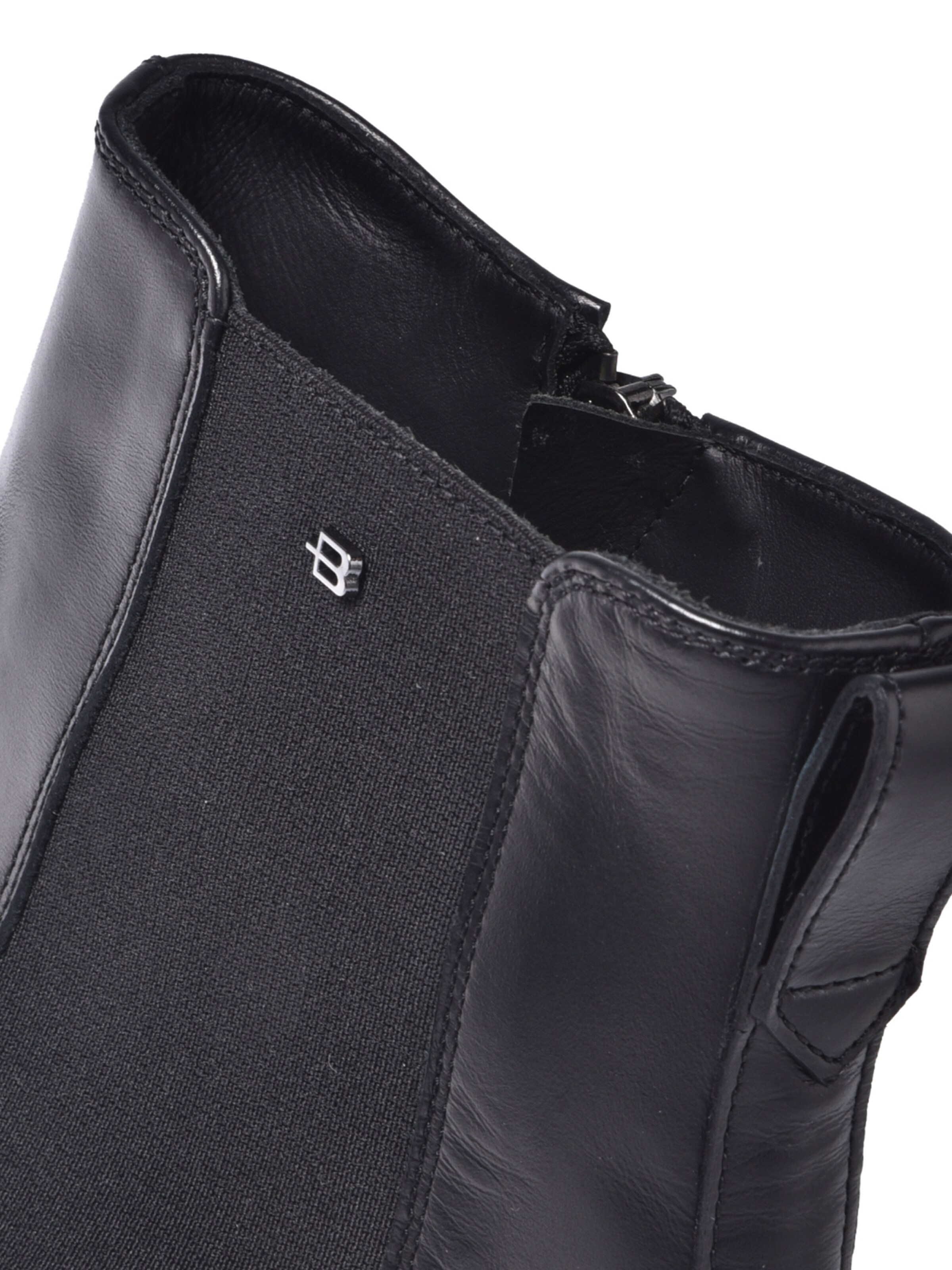 BALDININI Enkellaarsjes in Zwart