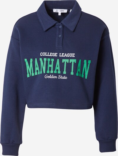 Koton Sweatshirt in Navy / Green / White, Item view