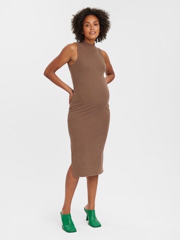 Vero Moda Maternity Dress 'TYRA' in Brown