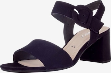 GABOR Sandalen met riem in Blauw: voorkant