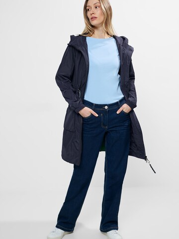 CECIL Between-Seasons Coat 'Memory' in Blue