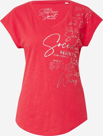 Soccx - Camiseta en rojo: frente