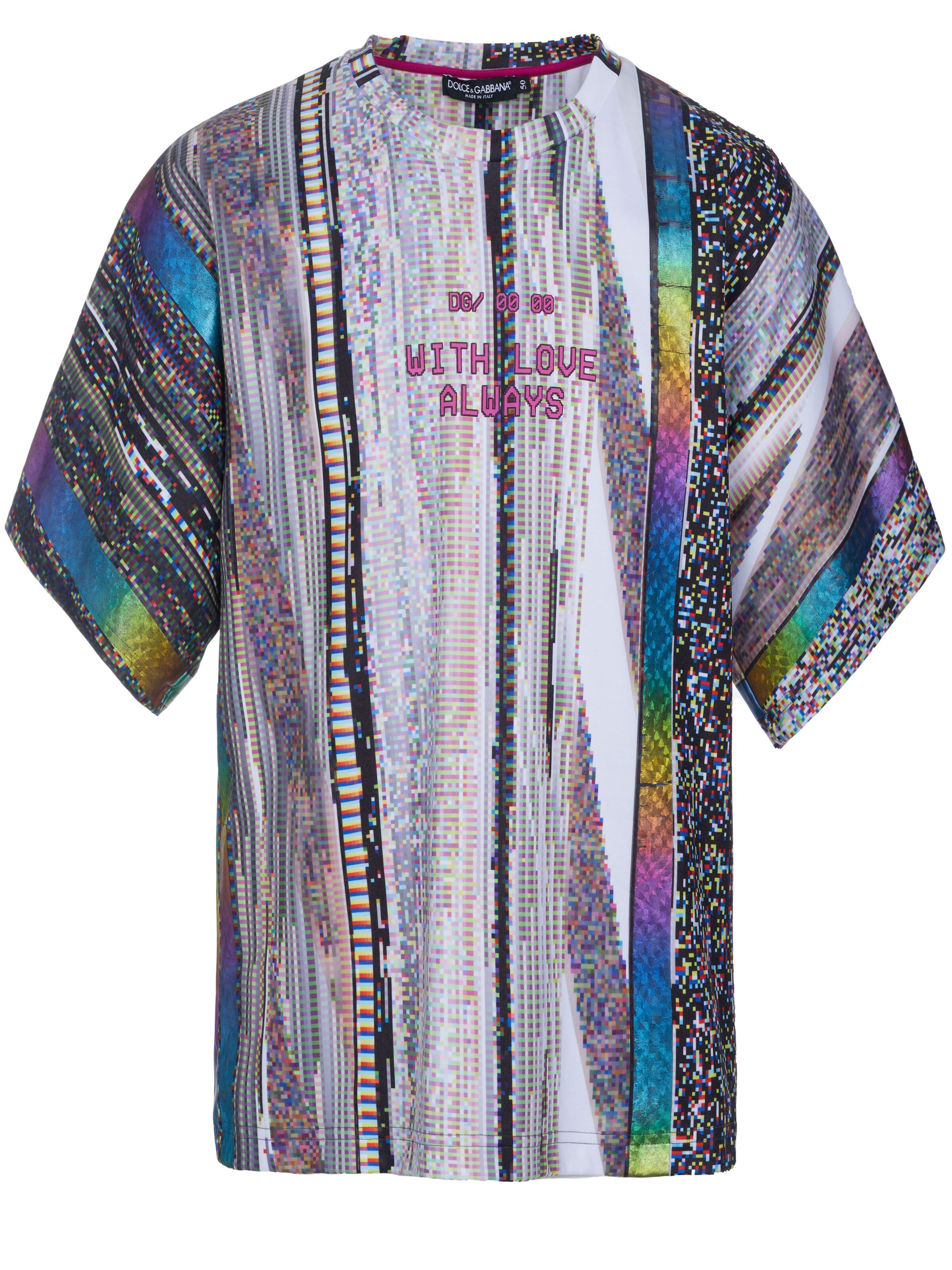DOLCE & GABBANA Sweatshirt 'Dolce & Gabbana T-Shirt' in Gemengde kleuren: voorkant