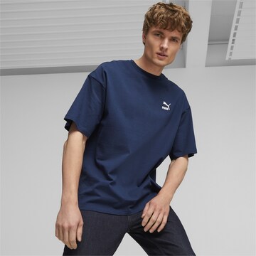 PUMA - Camiseta 'Classic' en azul: frente