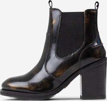 BRONX Chelsea Boots 'New-Patt' in Bronze: front