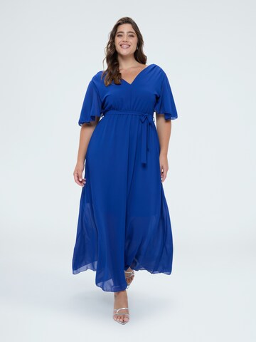 Robe Fiorella Rubino en bleu