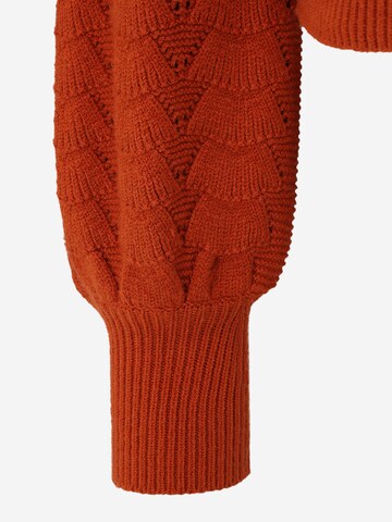 OBJECT Petite Pullover 'HOPE' in Orange