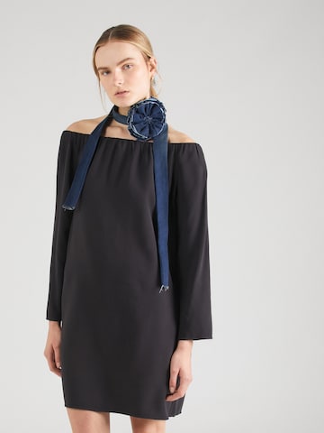 Robe 'Fanya' modström en noir : devant