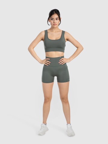 Smilodox Slim fit Sports trousers ' Lissa ' in Green