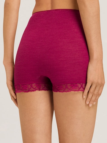 Hanro Boyshorts ' Woolen Lace ' in Red