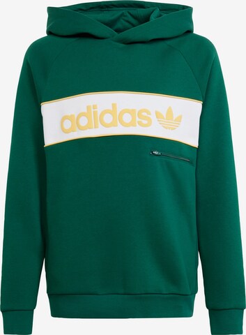 ADIDAS ORIGINALS Sweater in Green: front