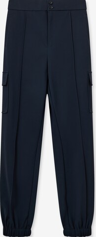 MOS MOSH Tapered Cargo Pants in Blue: front