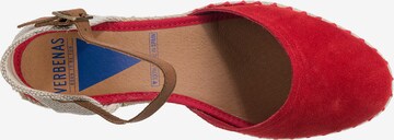 VERBENAS Sandals 'Malena' in Red