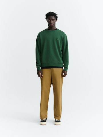 Thinking MU Sweatshirt 'LEON' in Groen: voorkant