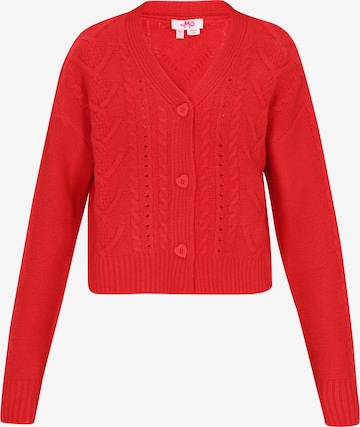 Cardigan MYMO en rouge : devant