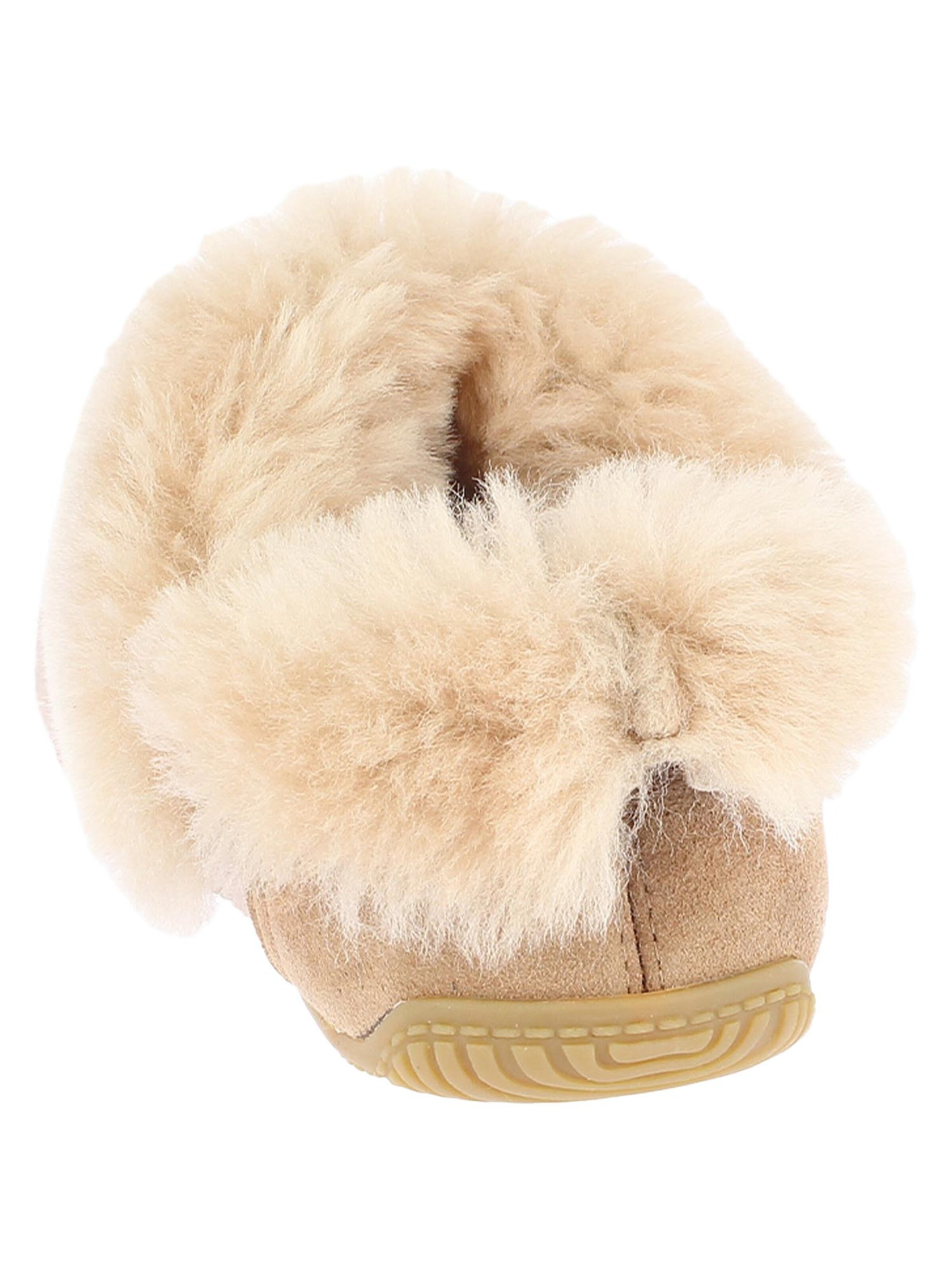 Living Kitzbühel Slippers 'Schurwolle' in Brown
