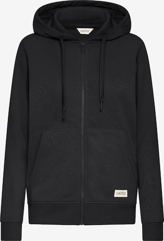 Giacca di felpa ' OXKAREN ' di Oxmo in nero: frontale