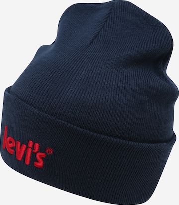 LEVI'S ® Beanie 'Lan' in Blue: front