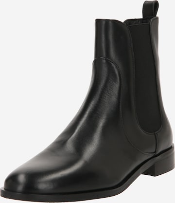 PATRIZIA PEPE - Botas chelsea em preto: frente