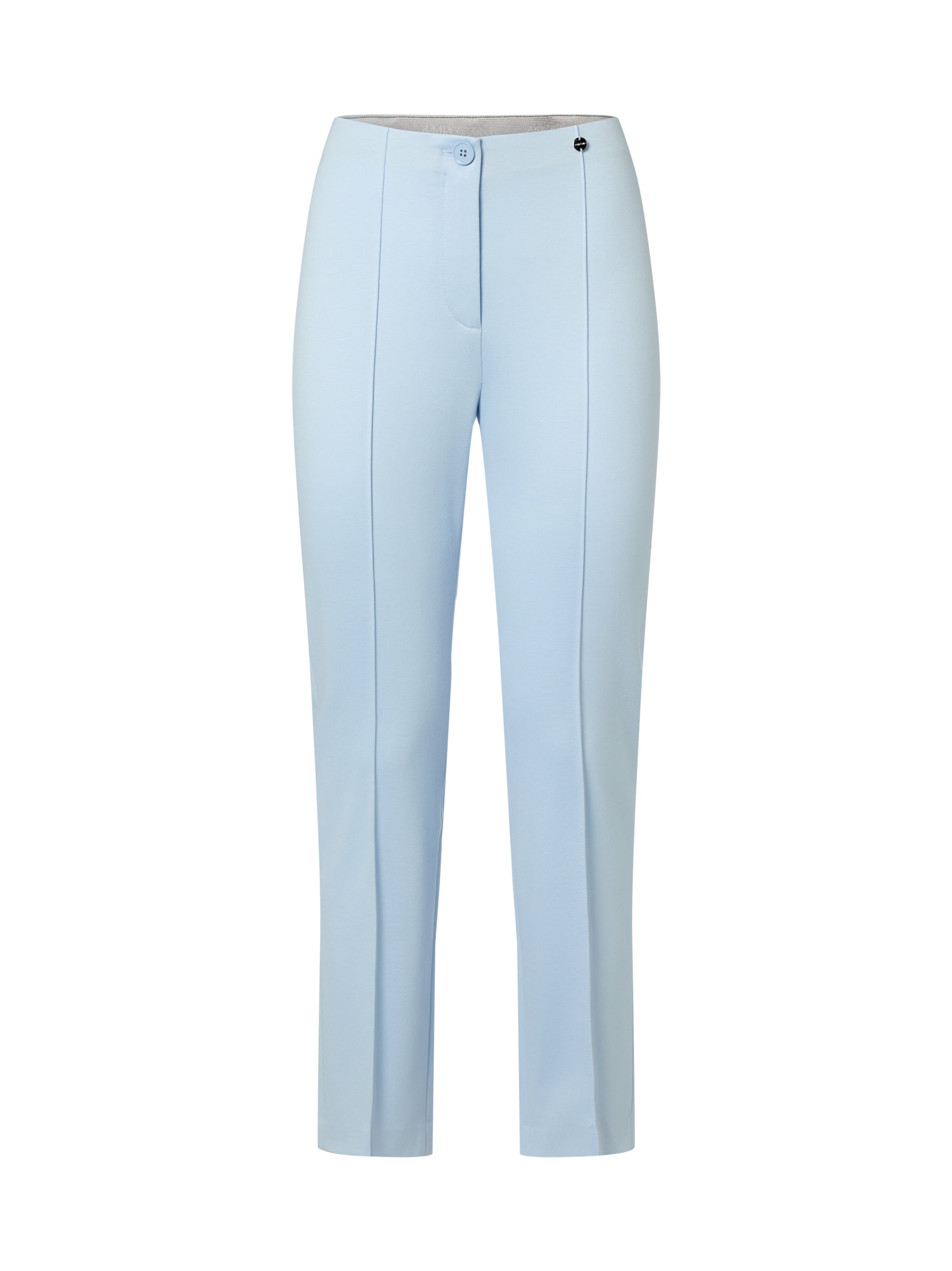 Coupe slim Pantalon à pince Marc Cain en bleu : devant