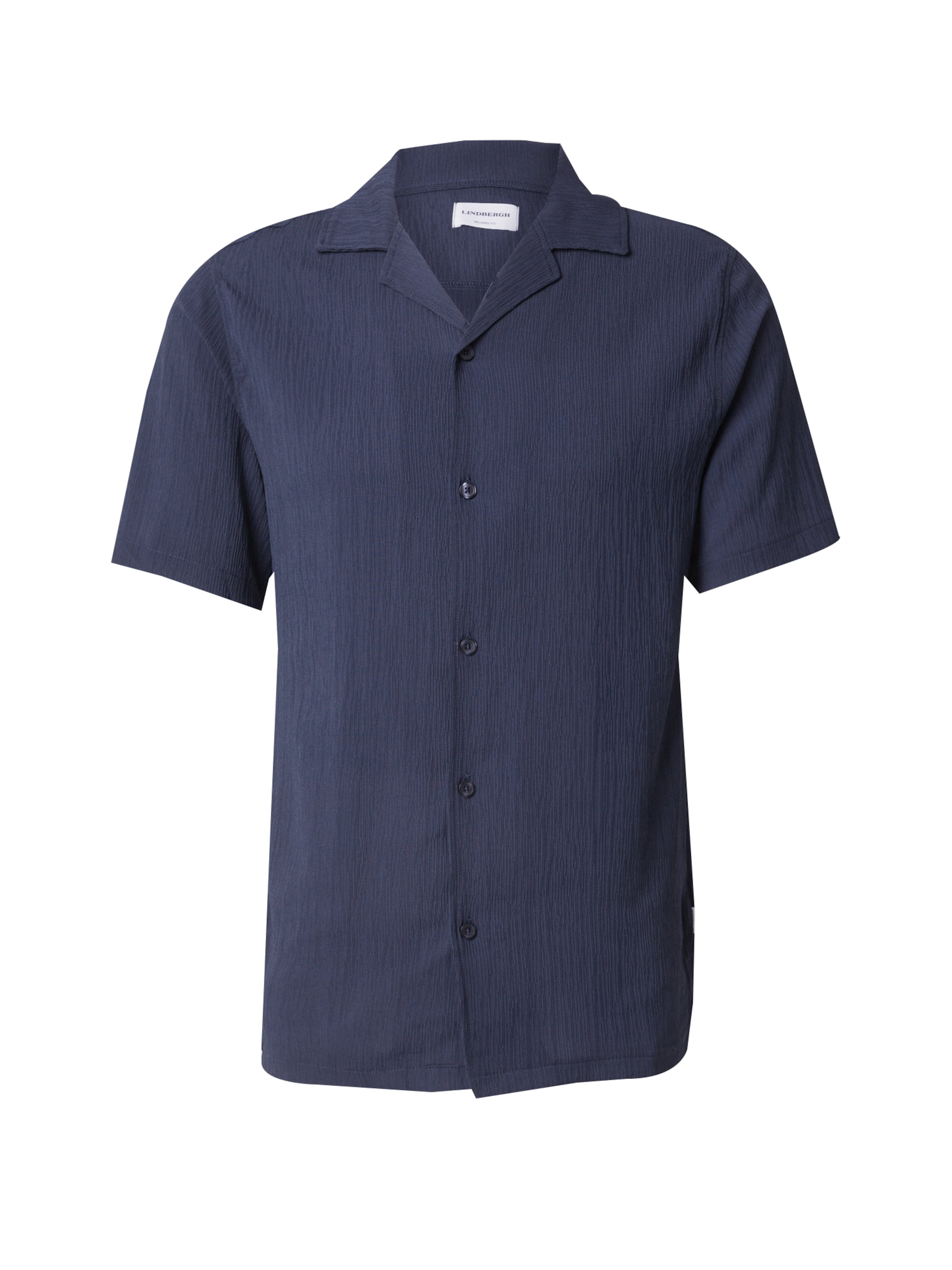 Lindbergh Средняя посадка Рубашка в Синий: спереди