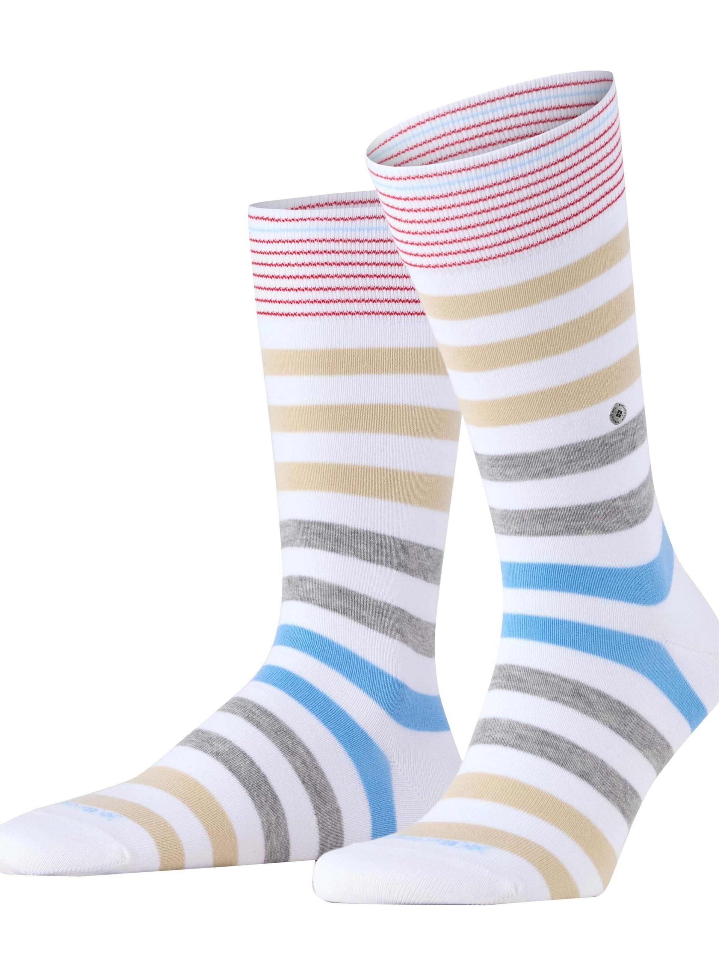 BURLINGTON Socken 'Blackpool'‌‌‌‌‌‌‌‌ in Weiß: Vorderseite