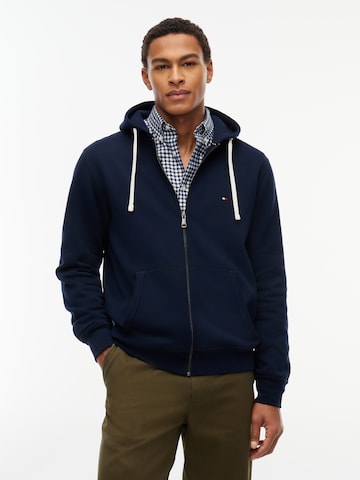Giacca di felpa 'ESSENTIAL' di TOMMY HILFIGER in blu: frontale
