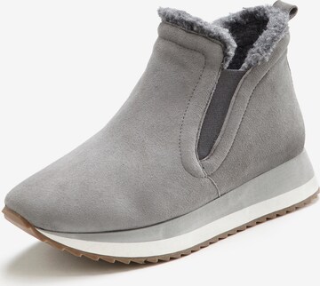 Boots LASCANA en gris : devant