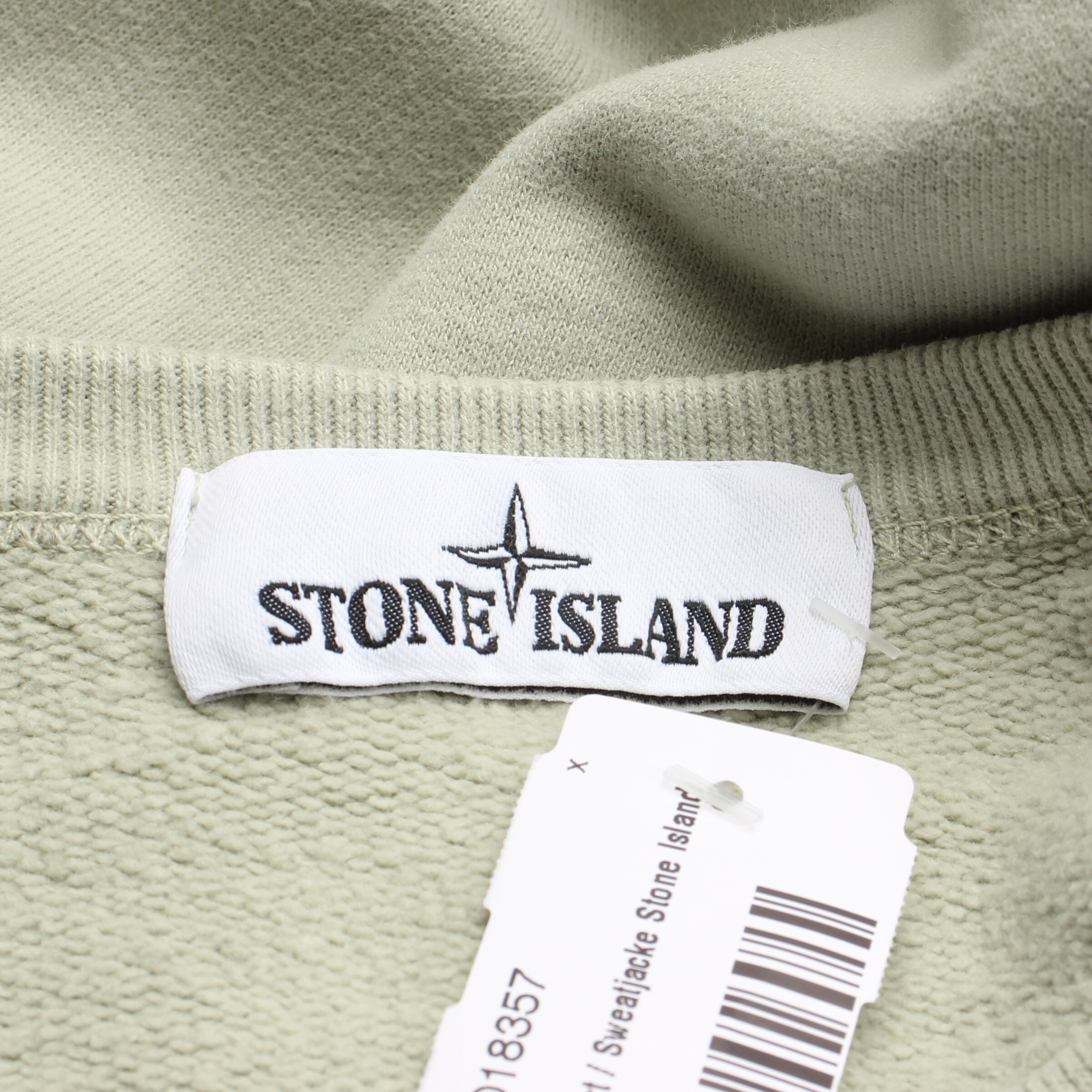 Stone Island Sweatshirt / Sweatjacke M in Grün