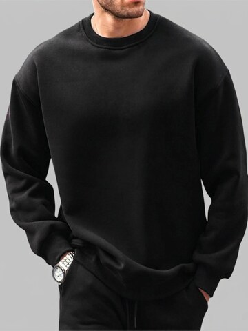 RMK Sweatshirt 'Pulli' in Black: front