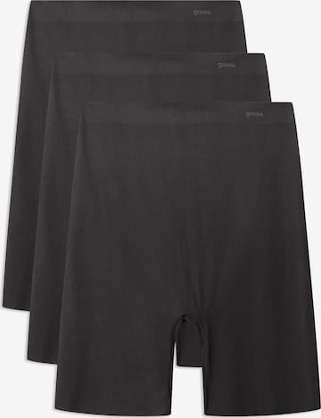 Pantalon modelant ' 3 PACK ' Gisela en noir : devant