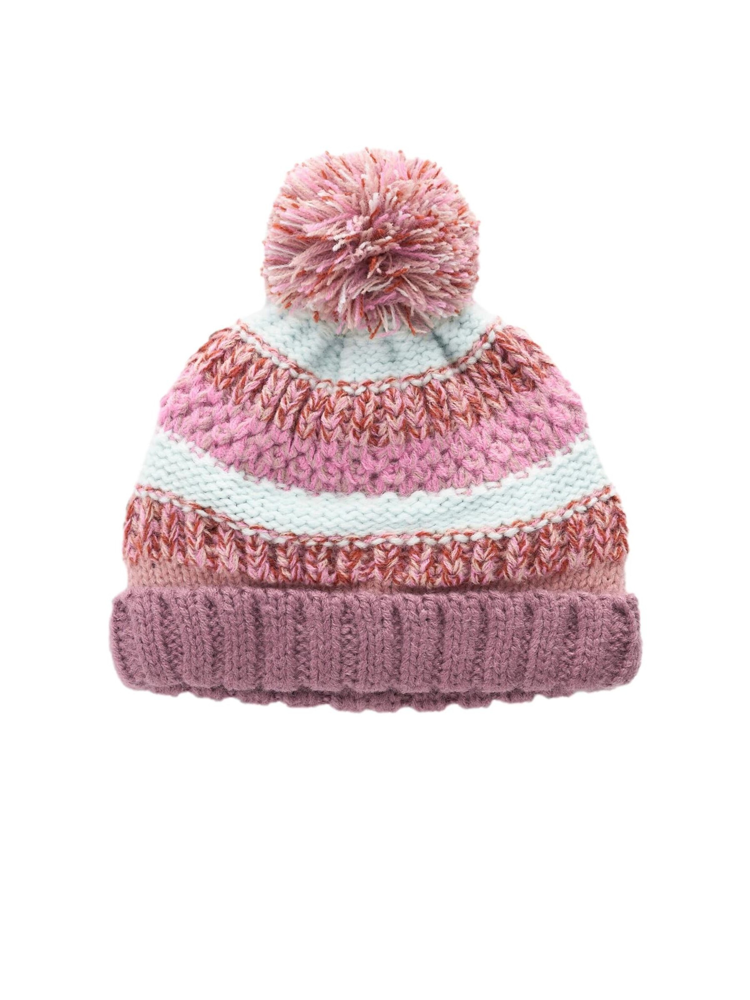 Next Beanie in Pink: front